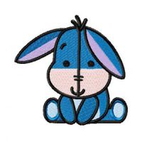 Eeyore mini embroidery design