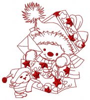 Special letter for you 3 embroidery design