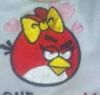 Enthralling Angry Birds embroidery