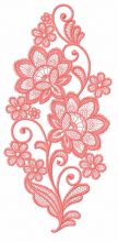 Lace flower 14 embroidery design