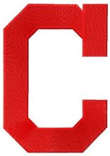 Cleveland Indians logo 3 embroidery design