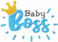 Baby boss free embroidery design