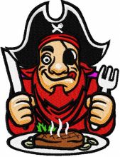 Hungry pirate