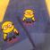 despicable me embroidered towel minion
