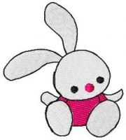 Bunny free embroidery design 4