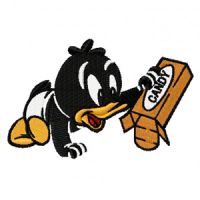 Looney Tunes Duck 1 embroidery design