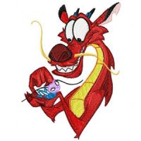 Dragon  embroidery design