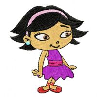 June embroidery design