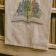 bookshelf curtain with Book and fantasy forest embroidery design