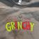 Hoody with Feeling Grinchy embroidery design