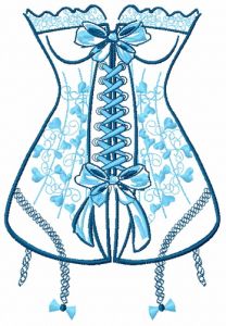 Corset 2 embroidery design