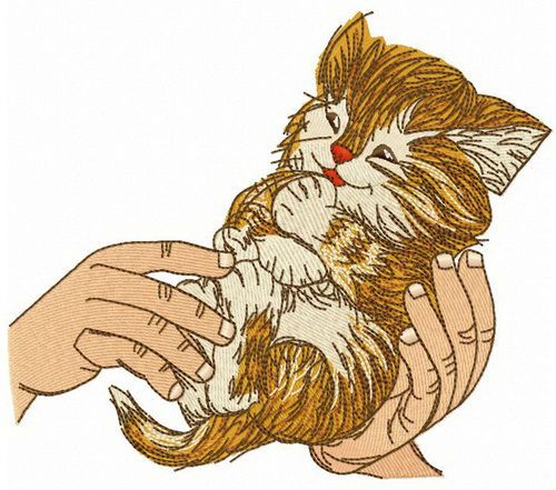 Little lump of happiness machine embroidery design