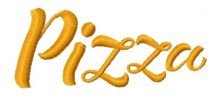 Pizza 2 embroidery design