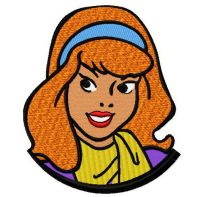 Daphne Blake 3 embroidery design