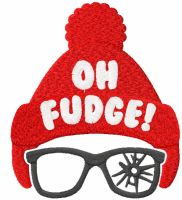 Oh fudge free embroidery design