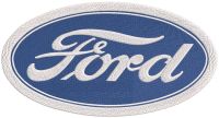Ford classic logo embroidery design