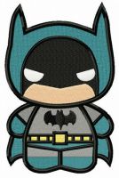 Gloomy Batman embroidery design