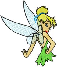 Tinkerbell 12  embroidery design