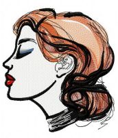 Makeup 3 embroidery design