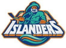 New York Islanders logo 2 embroidery design