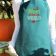 Embroidered Mom number one in the world design on apron