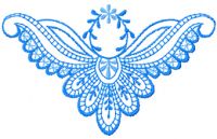 Blue rhapsody embroidery design