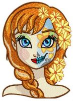 Fancy Anna embroidery design