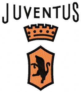 Juventus Logo 3 embroidery design