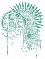 Lace decoration 2 embroidery design