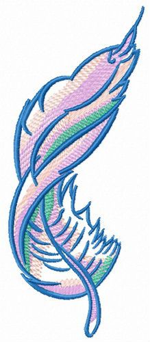 Gust machine embroidery design