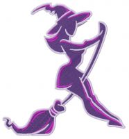 Sexy witch 8 embroidery design