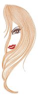 Beautiful girl 3 embroidery design