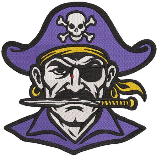 Two Rivers Public Schools logo embroidery design