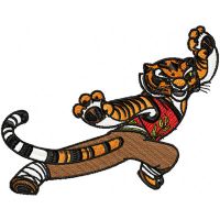 Tigress 1 embroidery design