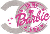 Ch Barbie embroidery design