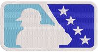 Minor League Baseball logo 2024 embroidery design
