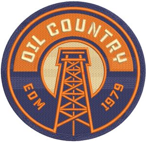 Edmonton Oilers Alternate Logo 2025 embroidery design