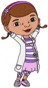 Doc McStuffins embroidery design