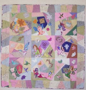 modern fairy quilt embroidery designs