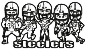 Pittsburgh Steelers Team embroidery design