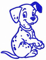 Brave Patch embroidery design