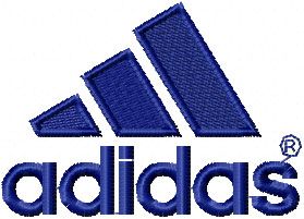 adidas free embroidery logo