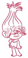 Princess Poppy 4 embroidery design