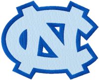 University of North Carolina at Chapel Hill embroidery design