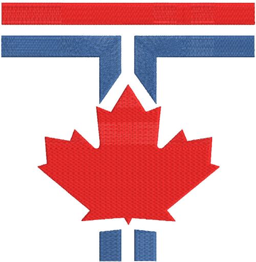 Toronto Blue Jays Cap Logo embroidery design