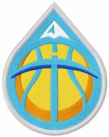 Denver Nuggets Redesign Concept embroidery design