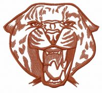 Wild cheetah 4 embroidery design