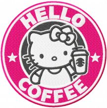 Hello kitty coffee