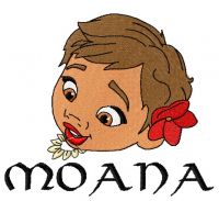 Moana 3 embroidery design