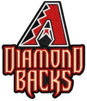 Arizona Diamondbacks alternative Logo embroidery design